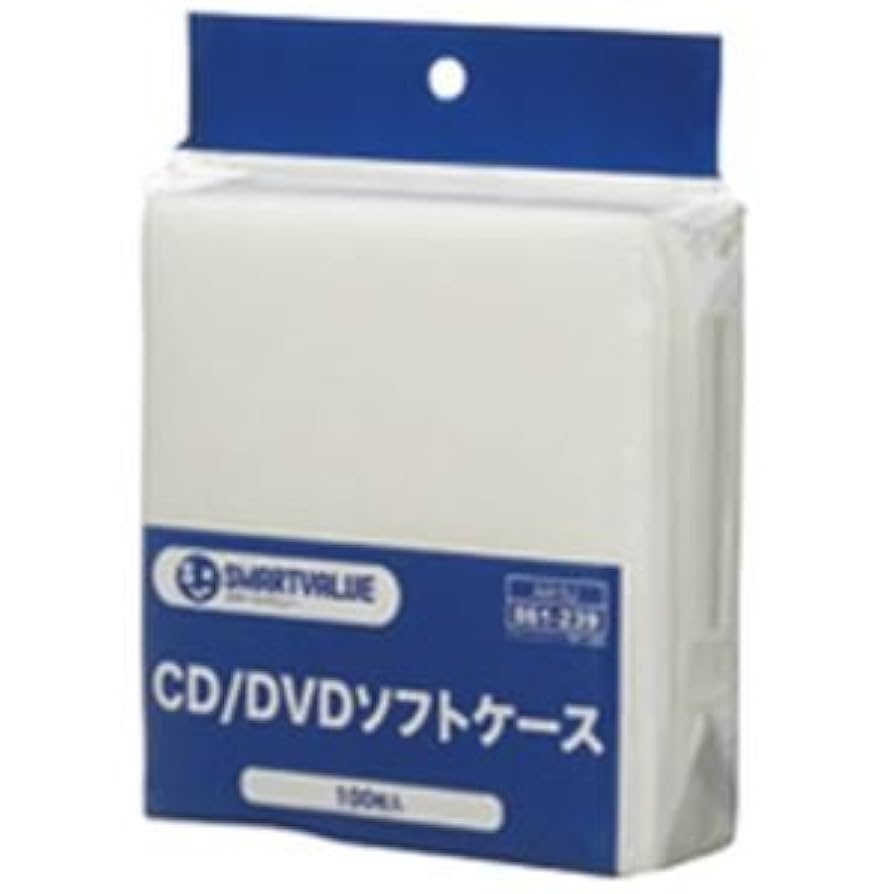 メイコー CD DVD ソフトケース 高級不織布 100枚×23パック スマートオフィス】不織布CD・DVDケース 100枚パック A415J
